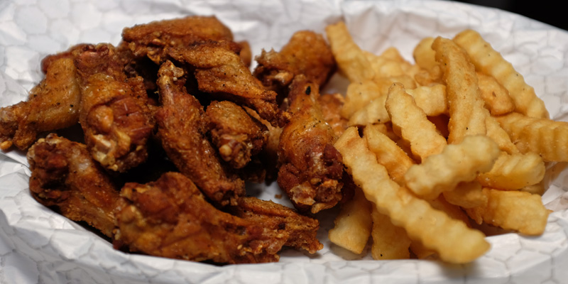 Wings and Fries Basket